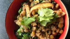 Curried Lentils with Spinach Recipe Hero